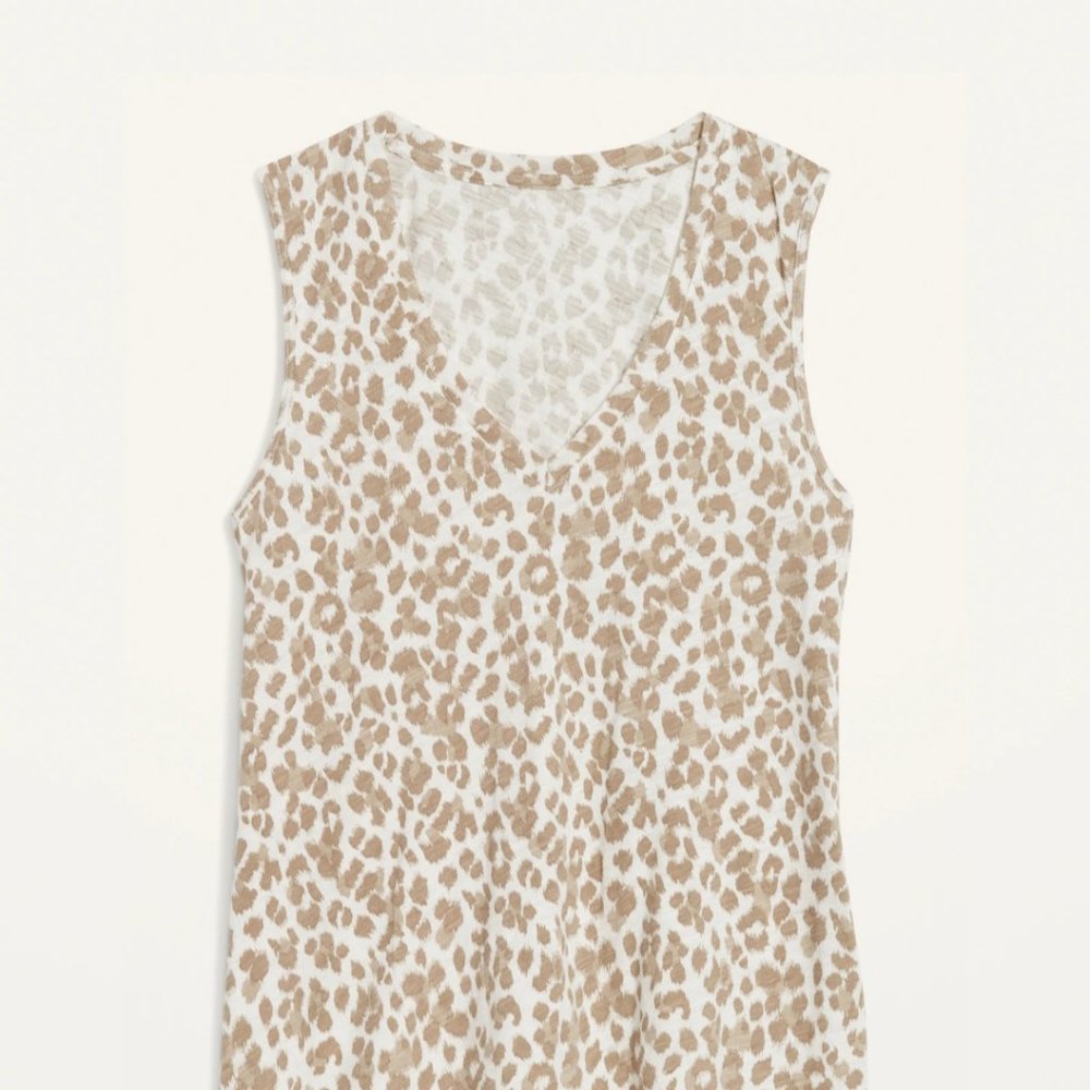 Plus Size Leopard Tank - Picture 6 of 7